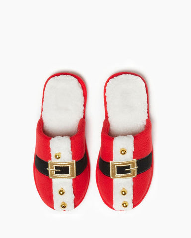 [Pre-Order] Christmas Holiday Fuzzy Scuff Slipper