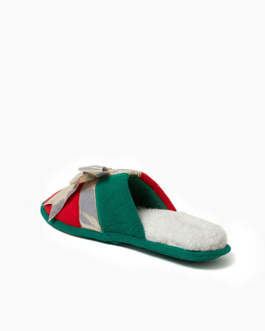 [Pre-Order] Christmas Holiday Fuzzy Scuff Slipper