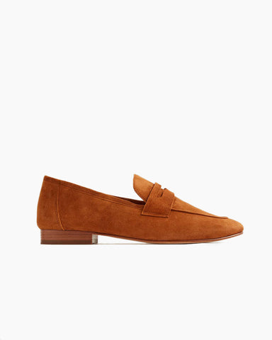 Pre-Eterna Suede Low Heel Penny Loafers