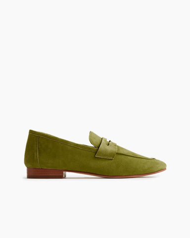 Pre-Eterna Suede Low Heel Penny Loafers