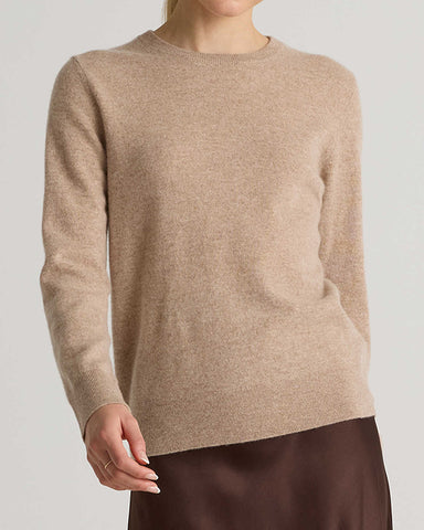 Mongolian Cashmere Soft Crewneck Sweater