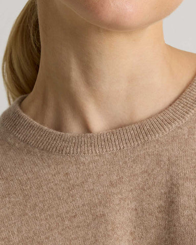 Mongolian Cashmere Soft Crewneck Sweater