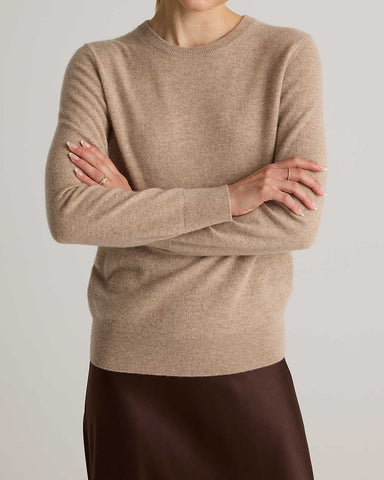 Mongolian Cashmere Soft Crewneck Sweater