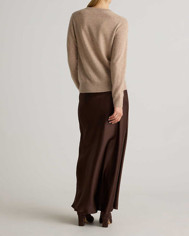 Mongolian Cashmere Soft Crewneck Sweater