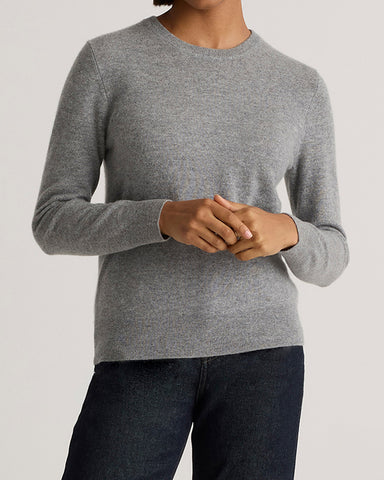 Mongolian Cashmere Soft Crewneck Sweater