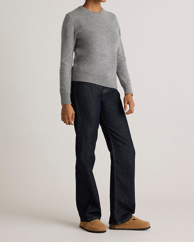 Mongolian Cashmere Soft Crewneck Sweater