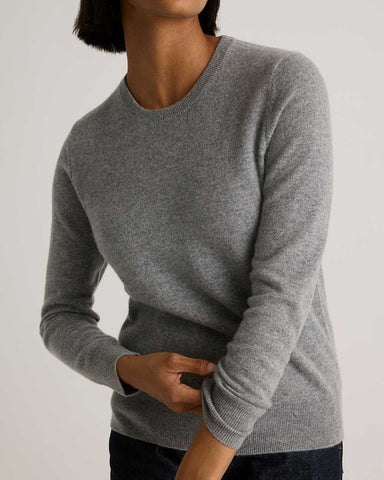 Mongolian Cashmere Soft Crewneck Sweater