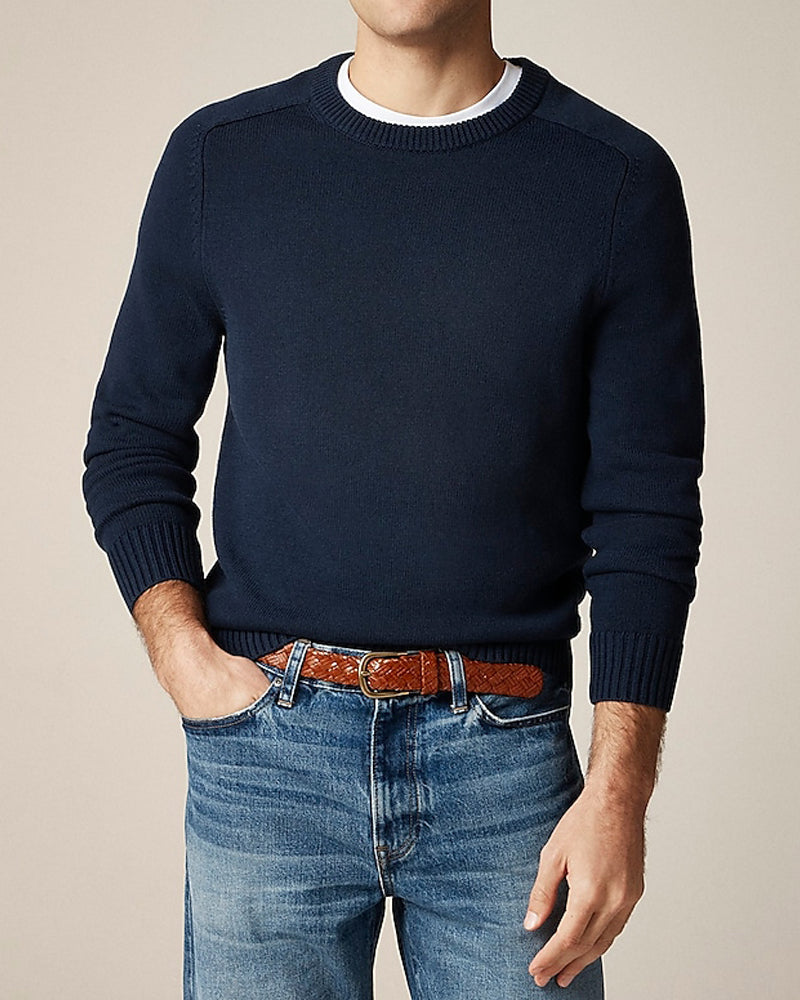 Men's 100% Organic Cotton Crewneck Sweater