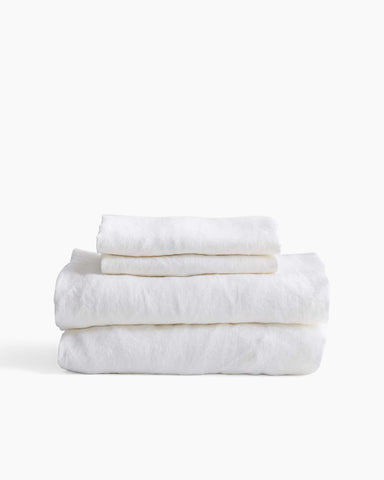 100% Pure European Linen Sheet Set - 4 Piece Sets