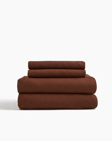 100% Pure European Linen Sheet Set - 4 Piece Sets