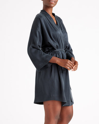 100% Washable Silk Robe Loungewear