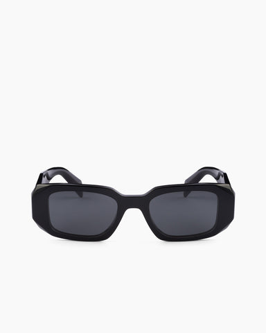 Women's Oversized Geometric Temples Sunglasses