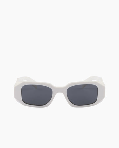 Women's Oversized Geometric Temples Sunglasses