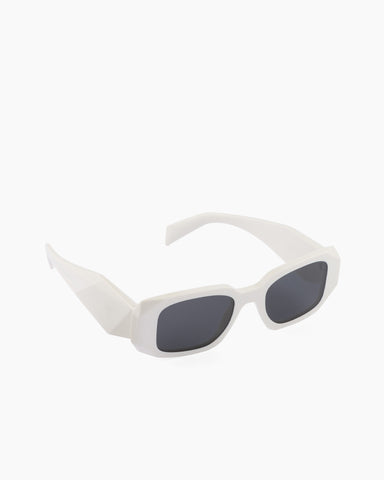 Women's Oversized Geometric Temples Sunglasses