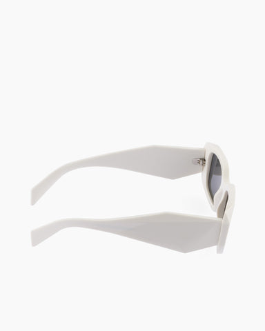 Women's Oversized Geometric Temples Sunglasses