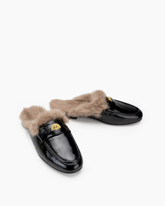 winter-fashion-rabbit-fur-woolen-flat-mules