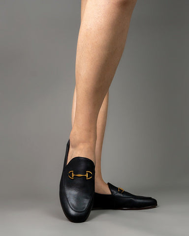 Alina Sleek and Sophisticated Leather Flat Loafers