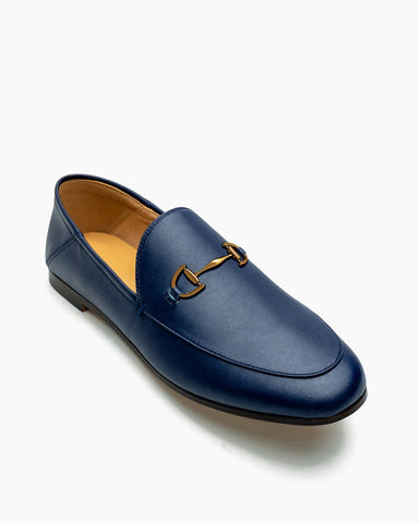 Alina Sleek and Sophisticated Leather Flat Loafers