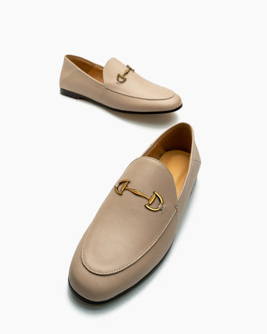 Alina Sleek and Sophisticated Leather Flat Loafers