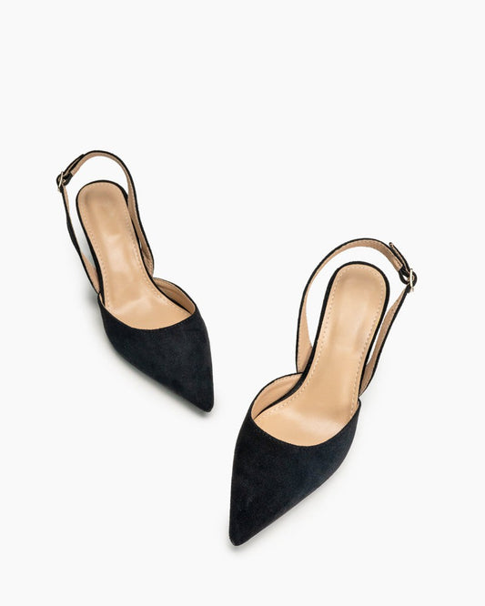 Minimalist-Suede-Pointed-Toe-Mid-Heel-Pumps