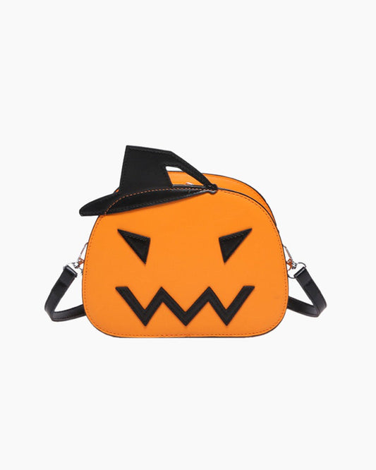 Halloween 3D Pumpkin Shoulder Crossbody Bag