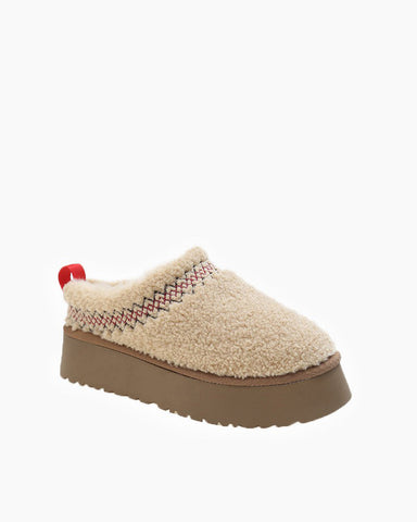 Thick-soled Curly Fur Casual Plush Birkenstocks