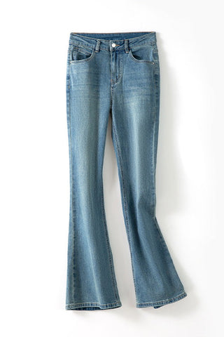 Sleek Silhouette Vintage micro-flare jeans