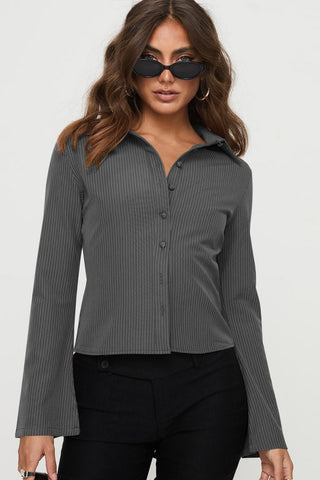 Fashion Pinstripe Shirt