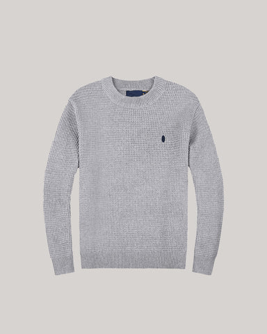 Men's Round Neck Pullover Slim Fit Knit Sweater