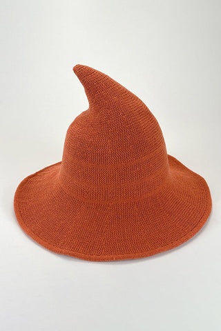 Halloween Pointed Brim Knitted Wool Hat