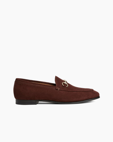 Alaia Urban Elegance Suede Flat Loafers