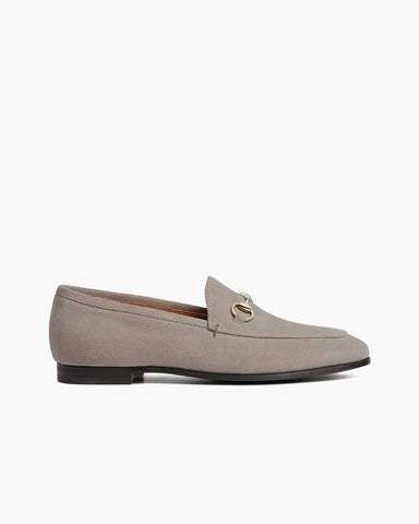 Alaia Urban Elegance Suede Flat Loafers