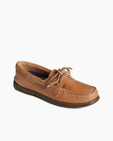 [Pre-Order] Women's Leather Round-toe Couple Boat Shoes