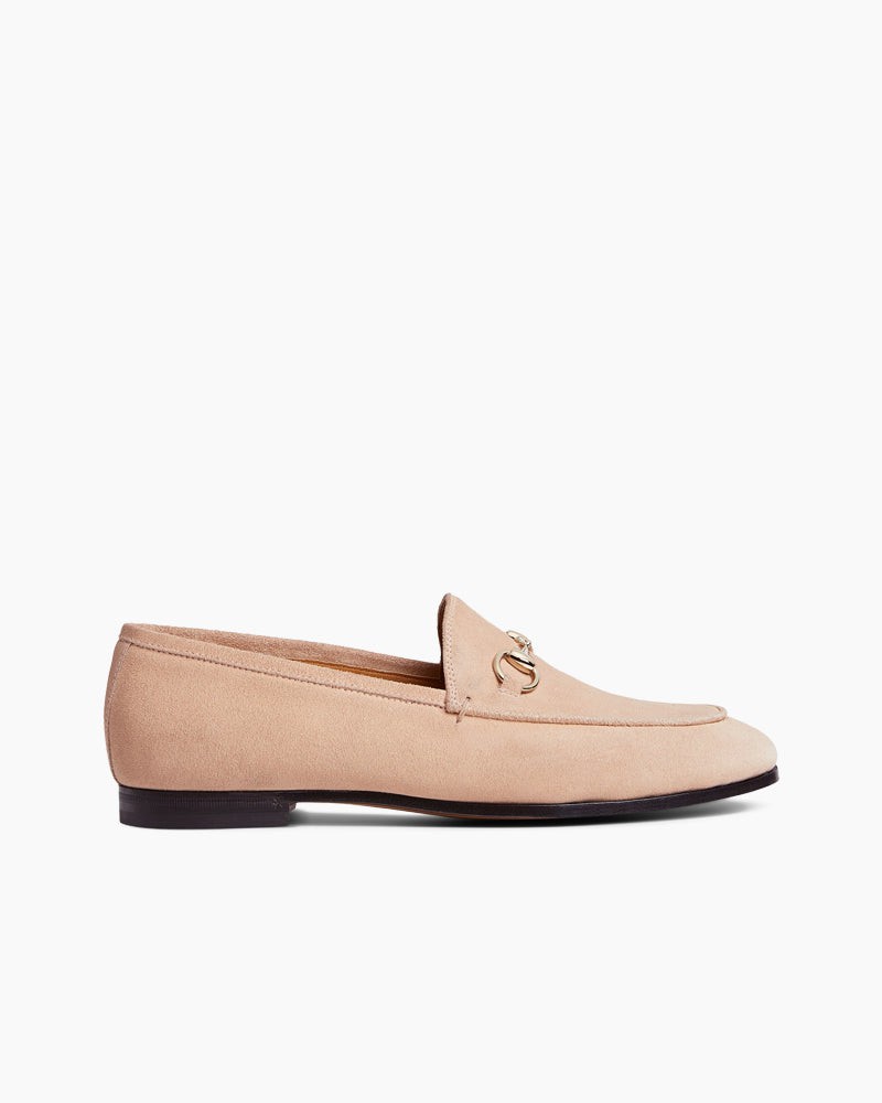 Alaia Urban Elegance Suede Flat Loafers