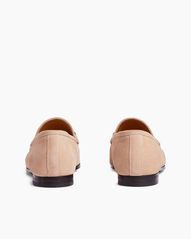 Alina Urban Elegance Suede Flat Loafers