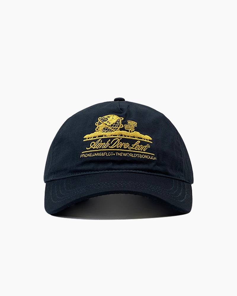 LarosaStyle Letter Embroidered Baseball Cap Navy