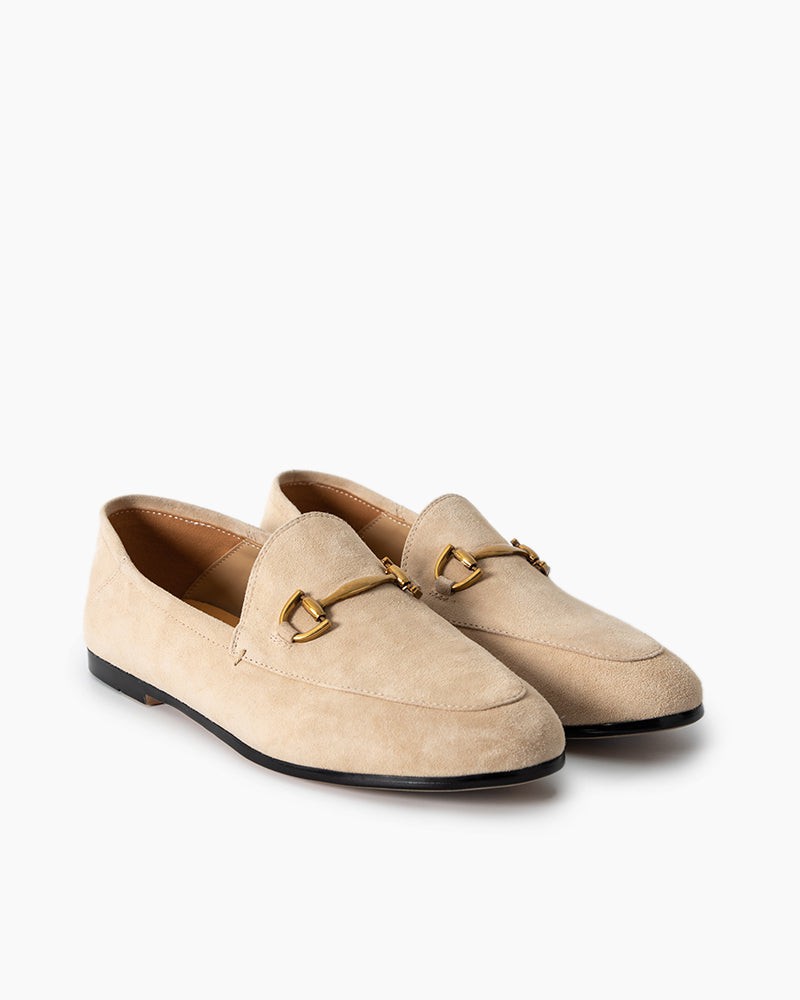 LarosaStyle loafers Alina Urban Elegance Suede Flat Loafers