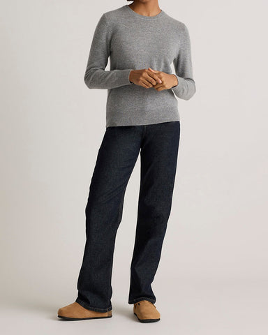 LarosaStyle Mongolian Cashmere Soft Crewneck Sweater