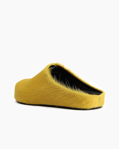 LarosaStyle mules Designer Real Fur Slides Clogs Mules Flat Luxury Slippers