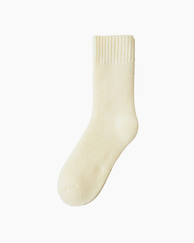 LarosaStyle Women's Multi-colored Cashmere Socks Yellow