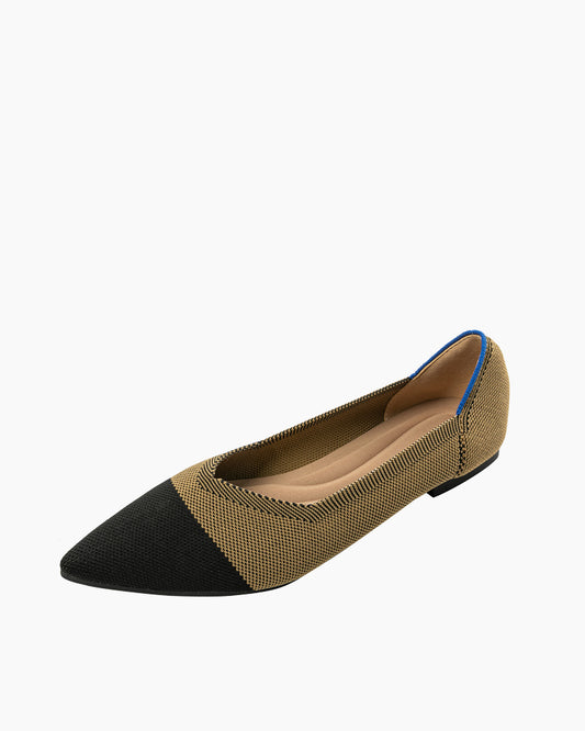 Slip-On-Ballet-Flats-Mesh-Dress-knit