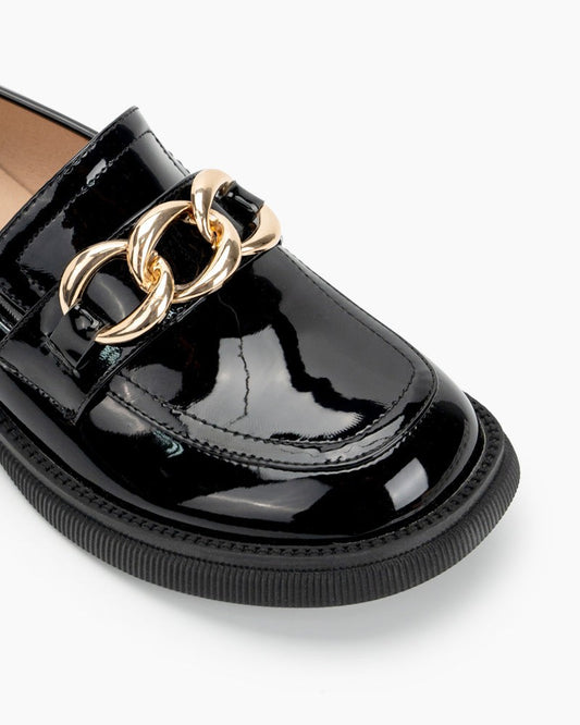 Chain-Lightweight-Slip-on-Flat-Penny-Loafers