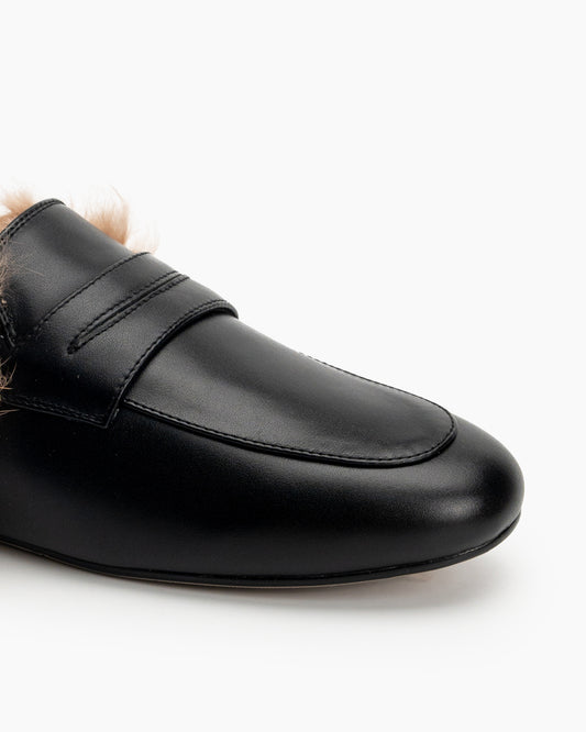 Round-Toe-Backless-Slip-on-Flat-fur-Mules