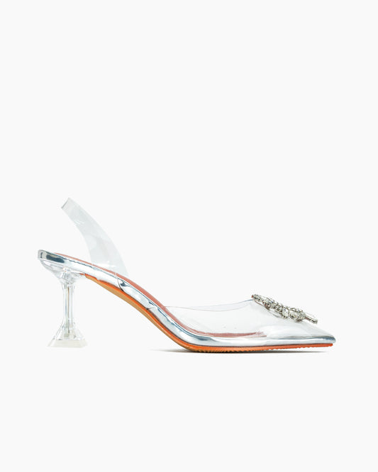 Transparent Pvc High Heel Fashion Sandals