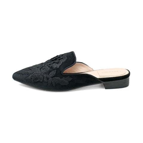 LarosaStyle mules Embroidery Mule Flats